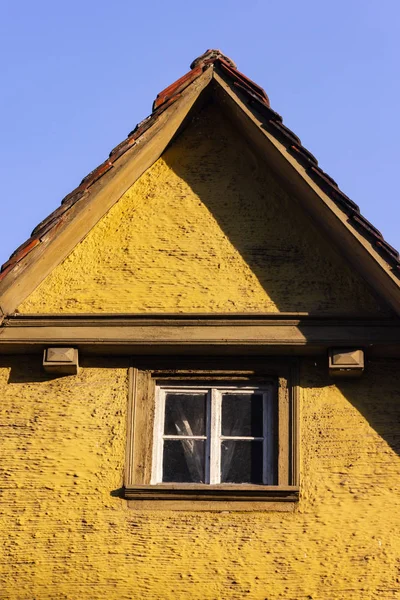Городские Фасады Историческом Бульваре Весенний Солнечный День Южной Германии — стоковое фото