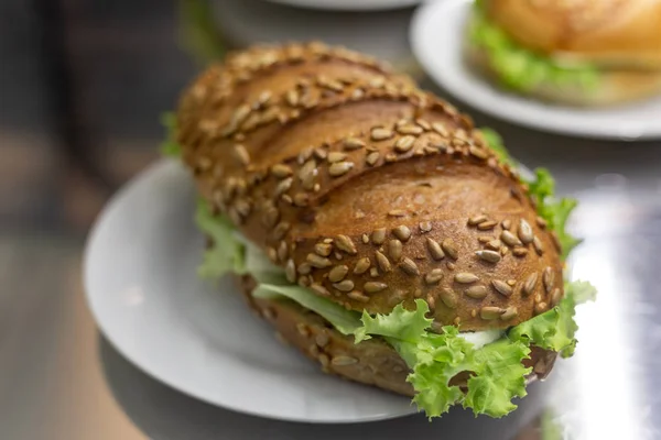 bread bun and roll sandwich at a bakery in south germany