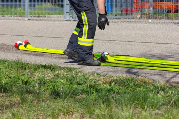 Departamento Bomberos Acción Sur Alemania —  Fotos de Stock