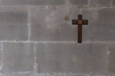 Katolik Kilisesi ayrıntıları ve sunak germany yakınındaki güney Almanya tarihi şehir içinde parçaları