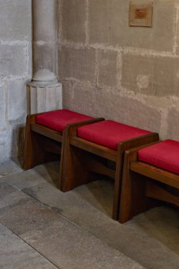 Katolik Kilisesi ayrıntıları ve sunak germany yakınındaki güney Almanya tarihi şehir içinde parçaları