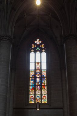 Güney Almanya tarihi kenti yakınlarındaki Almanya ayrıntılarda Katolik Kilisesi