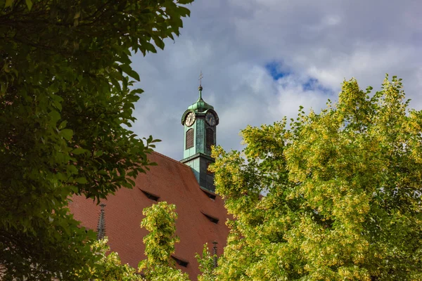 Tilo Lugar Histórico Iglesia Sur Alemania Ciudad Schwaebisch Gmuend Cerca — Foto de Stock