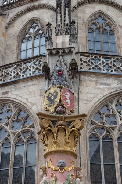 Fuente Barroca Lugar Histórico Sur Alemania Ciudad Schwaebisch Gmuend —  Fotos de Stock