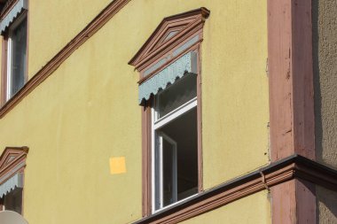 tarihsel cephe Güney Almanya'da eski bina