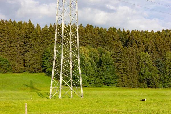 Bavyera Güney Almanya kırsal Countryside yaz aylarında İsale Hattı