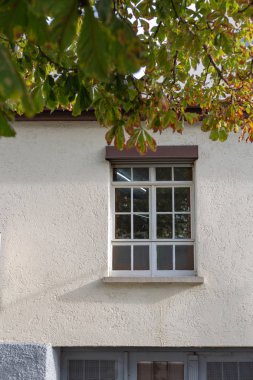 Windows tarihi şehir cephe Güney Almanya'da