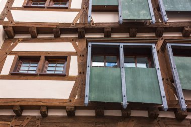 çatı cephe Güney Almanya'da bir şehir