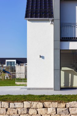 modern ev yeni yapı ve teras