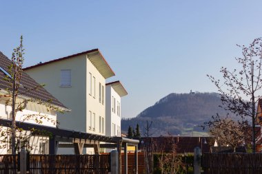 modern ev bina çatı