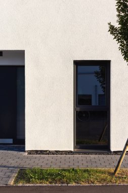 modern evin cephe mimarisi detayları