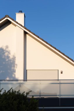 modern evin cephe mimarisi detayları