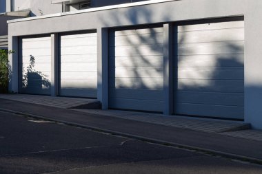 entrace alan modern evlerin carport garaj