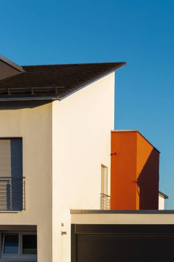 modern evin cephe mimarisi detayları