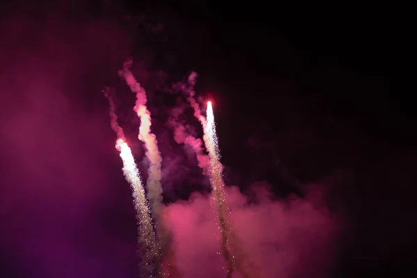 Feuerwerk beim Festival — Stockfoto