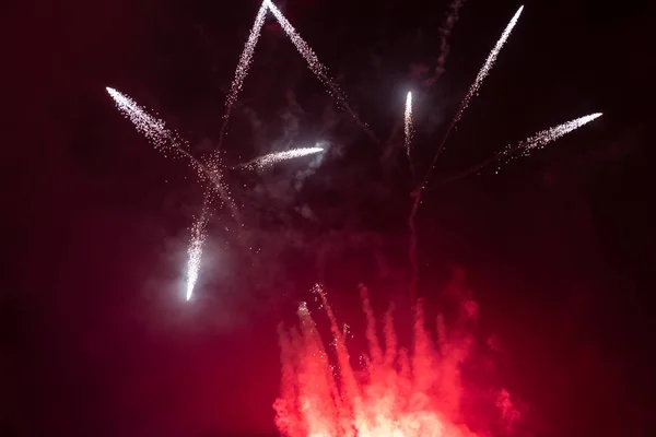 Fuegos artificiales en el festival —  Fotos de Stock