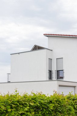 Güney Almanya 'da modern ev cepheleri