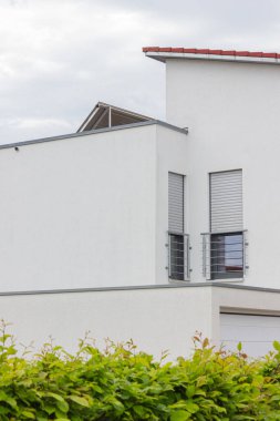 Güney Almanya 'da modern ev cepheleri