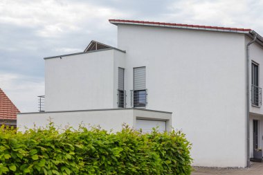 Güney Almanya 'da modern ev cepheleri