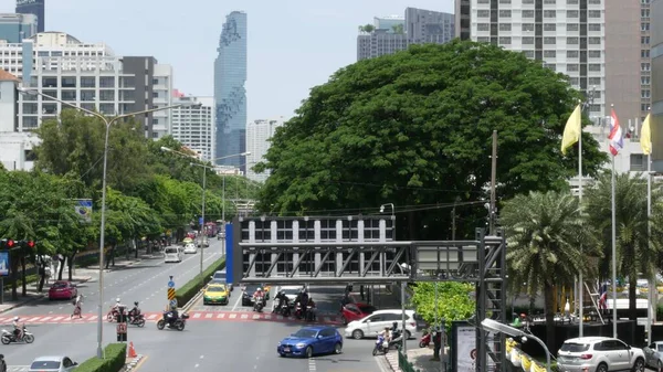 Бангкок Таиланд Июля 2019 Года Небоскреб Mahanakhon King Power Современном — стоковое фото
