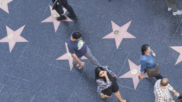 Los Angeles California Usa Nov 2019 Walk Fame Promenade Hollywood — Stock Photo, Image