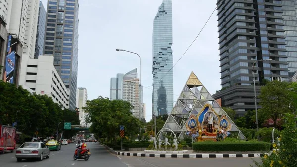 Бангкок Таиланд Июля 2019 Года Небоскреб Mahanakhon King Power Современном — стоковое фото