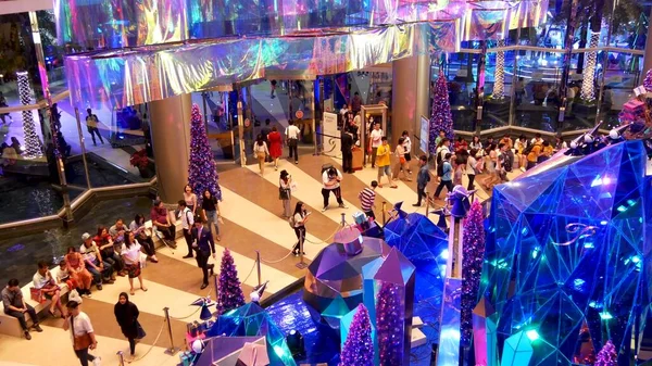 Bangkok Tajlandia Grudzień 2018 Wnętrze Azjatyckiego Centrum Handlowego Siam Paragon — Zdjęcie stockowe