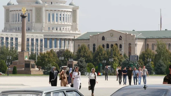 Grozny Chchen Republic Ichkeria Caucasus Russia September 2019 Day Civil — 스톡 사진