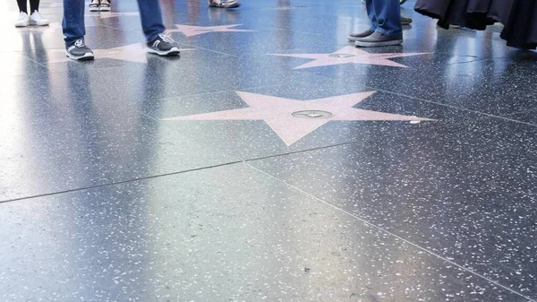 Los Angeles California Usa Marraskuu 2019 Walk Fame Promenade Hollywood — kuvapankkivalokuva
