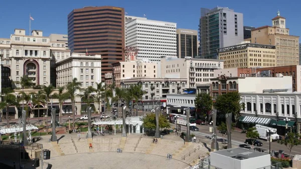 San Diego Kalifornien Usa Februar 2020 Metropolis Stadtsilhouette Der Innenstadt — Stockfoto
