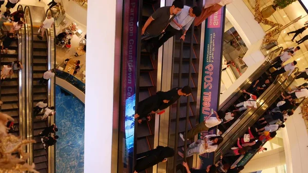 Bangkok Tailândia Dezembro 2018 Siam Paragon Asian Shopping Mall Interior — Fotografia de Stock