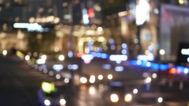Las Vegas Bulvarı, lüks kumarhane ve otel, Nevada, ABD 'de kumar sahası. Fremont caddesi yakınlarındaki gece hayatı ve trafik turist parasıyla tatil köyünde. Günah şehrinin neon ışıkları