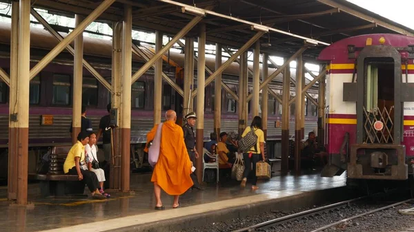 Bangkok Thailand Ιουλίου 2019 Σιδηροδρομικός Σταθμός Hua Lamphong Κρατική Σιδηροδρομική — Φωτογραφία Αρχείου