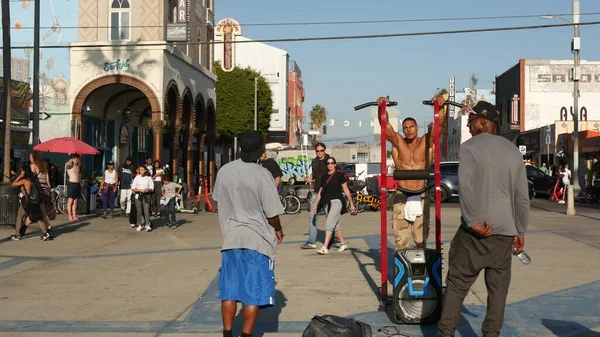 Los Angeles Usa Nov 2019 Verão Califórnia Estética Praia Veneza — Fotografia de Stock