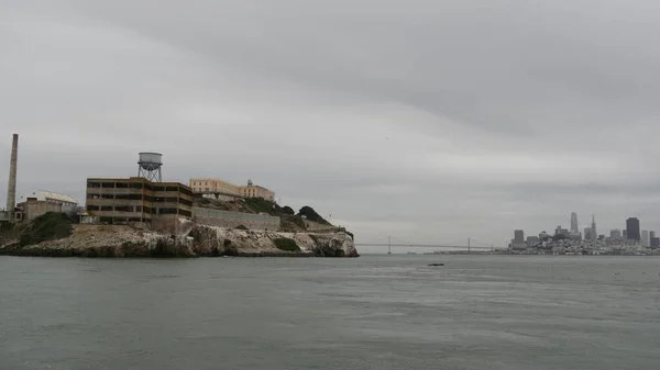 Isla Alcatraz Bahía San Francisco California Prisión Federal Para Gángsteres — Foto de Stock