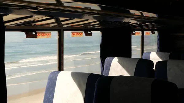 Los Angeles California Usa Oct 2019 Amtrak Pacific Surfliner Commuter — 스톡 사진