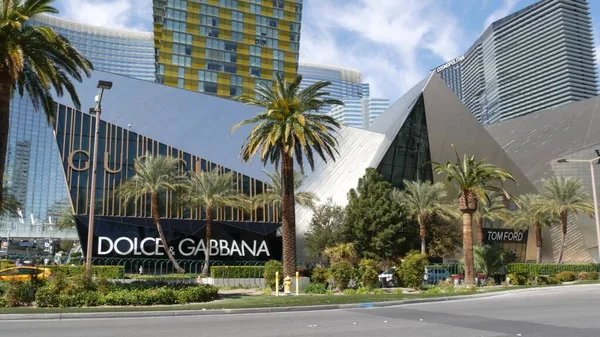 Las Vegas Nevada Usa Mar 2020 Futuristic Citycenter Casinos Sin — Stock Photo, Image