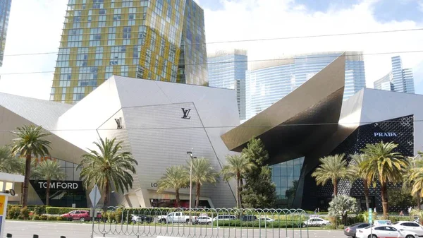Las Vegas Nevada Usa Mar 2020 Futuristic Citycenter Casinos Sin — 스톡 사진