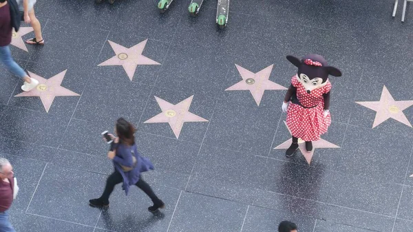 Los Angeles California Usa Nov 2019 Walk Fame Promenade Hollywood — Stock Photo, Image