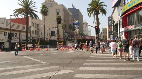 Los Angeles California Abd Nov 2019 Şöhret Yolu Hollywood Bulvarı — Stok fotoğraf