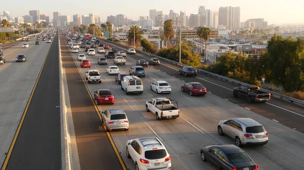 San Diego California Eua Jan 2020 Busy Intercity Autoway Traffic — Fotografia de Stock