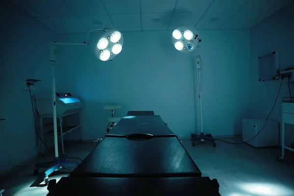 medical room interior, surgical table