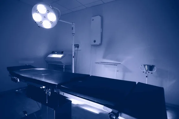 medical room interior, surgical table