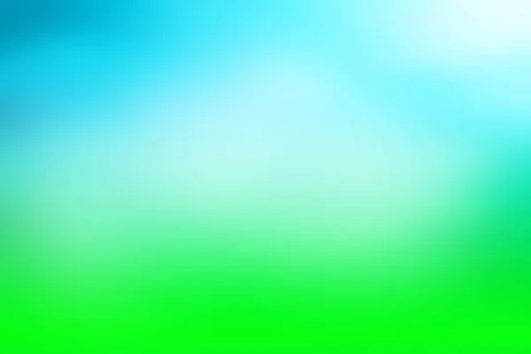 Lente Onscherpe Achtergrond Blauw Groene Kleurovergang Horizon Achtergrond Voor Ontwerp — Stockfoto