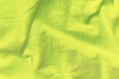 Yeşil Pamuk veya kağıt doku, renk arka plan 