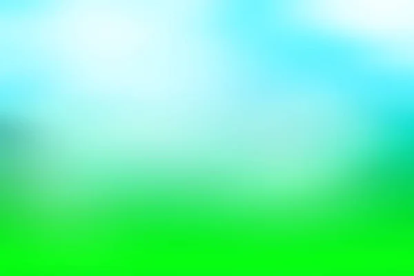 Spring Blurred Background Blue Green Gradient Horizon Background Design Fresh — Stock Photo, Image