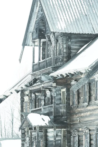 Архітектура Старі Kizhi Церкви Вид Зима Росія — стокове фото