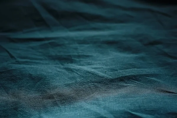 Modrá Textura Bavlny Nebo Džínovina Abstraktní Barvy Pozadí — Stock fotografie