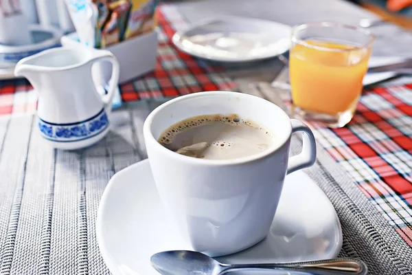 Summer Breakfast Hotel Fresh Summer Food — Stock Photo, Image