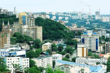 görünümünü şehir Köprüsü, Vladivostok, Rusya Federasyonu